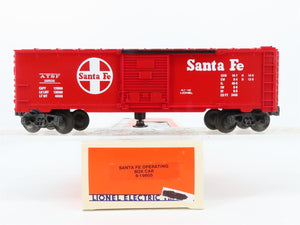 O Gauge 3-Rail Lionel 6-19805 ATSF Santa Fe Operating Single Door Box Car #19805