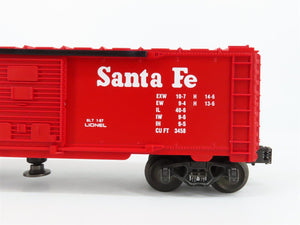 O Gauge 3-Rail Lionel 6-19805 ATSF Santa Fe Operating Single Door Box Car #19805