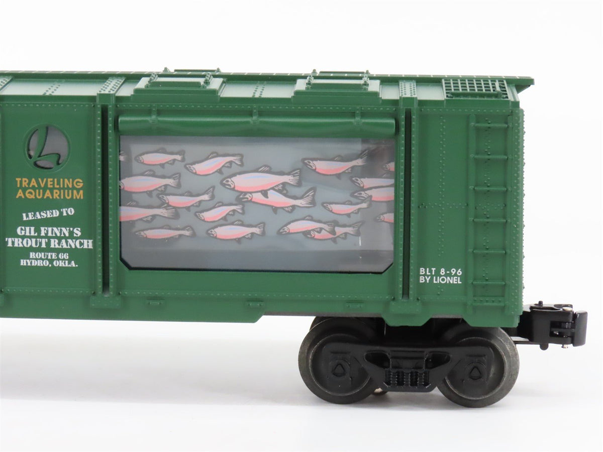 O Gauge 3-Rail Lionel 6-16742 Gil Finn&#39;s Trout Ranch Animated Aquarium Car #3435