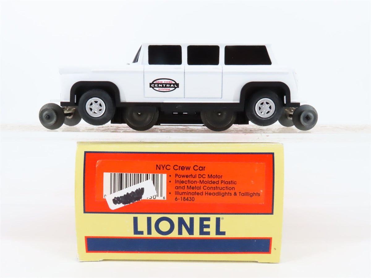 O Gauge 3-Rail Lionel 6-18430 NYC New York Central Crew Car - Powered