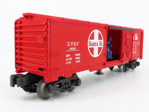 O Gauge 3-Rail Lionel 6-19805 ATSF Santa Fe Operating Single Door Box Car #19805