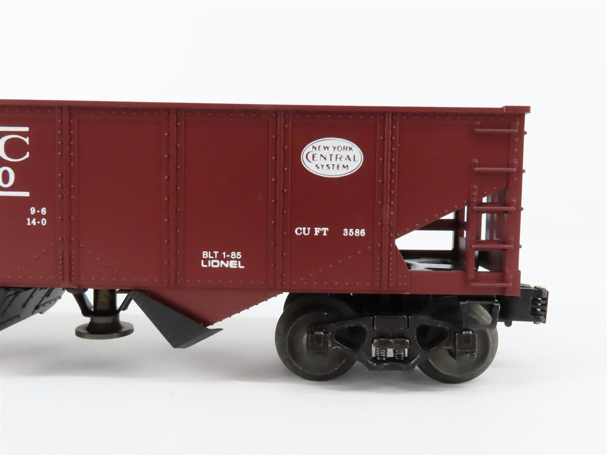 O Gauge 3-Rail Lionel 6-9240 NYC New York Central Operating 2-Bay Hopper #9240