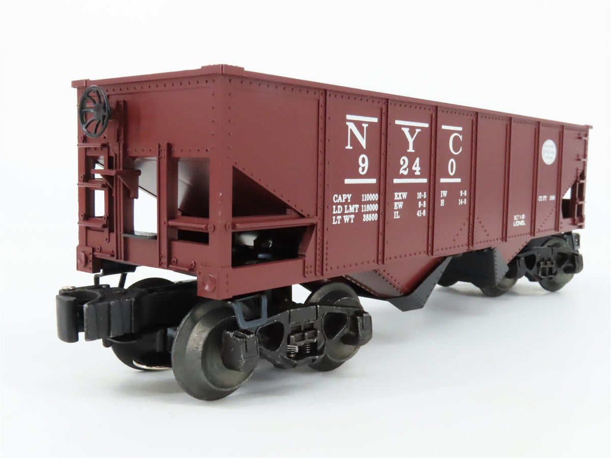 O Gauge 3-Rail Lionel 6-9240 NYC New York Central Operating 2-Bay Hopper #9240