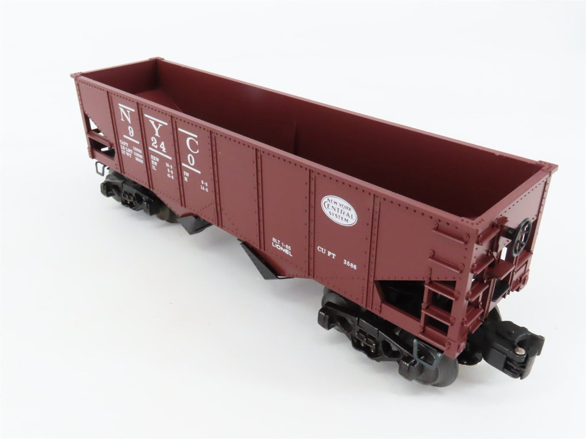 O Gauge 3-Rail Lionel 6-9240 NYC New York Central Operating 2-Bay Hopper #9240