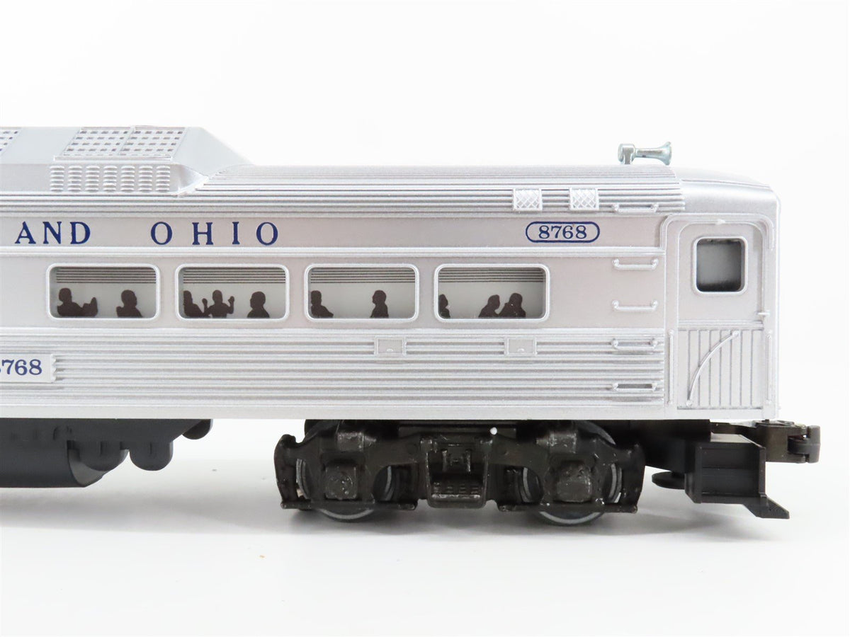 O Gauge 3-Rail Lionel 6-8768 B&amp;O Railway RDC Passenger Car #8768 Unpowered