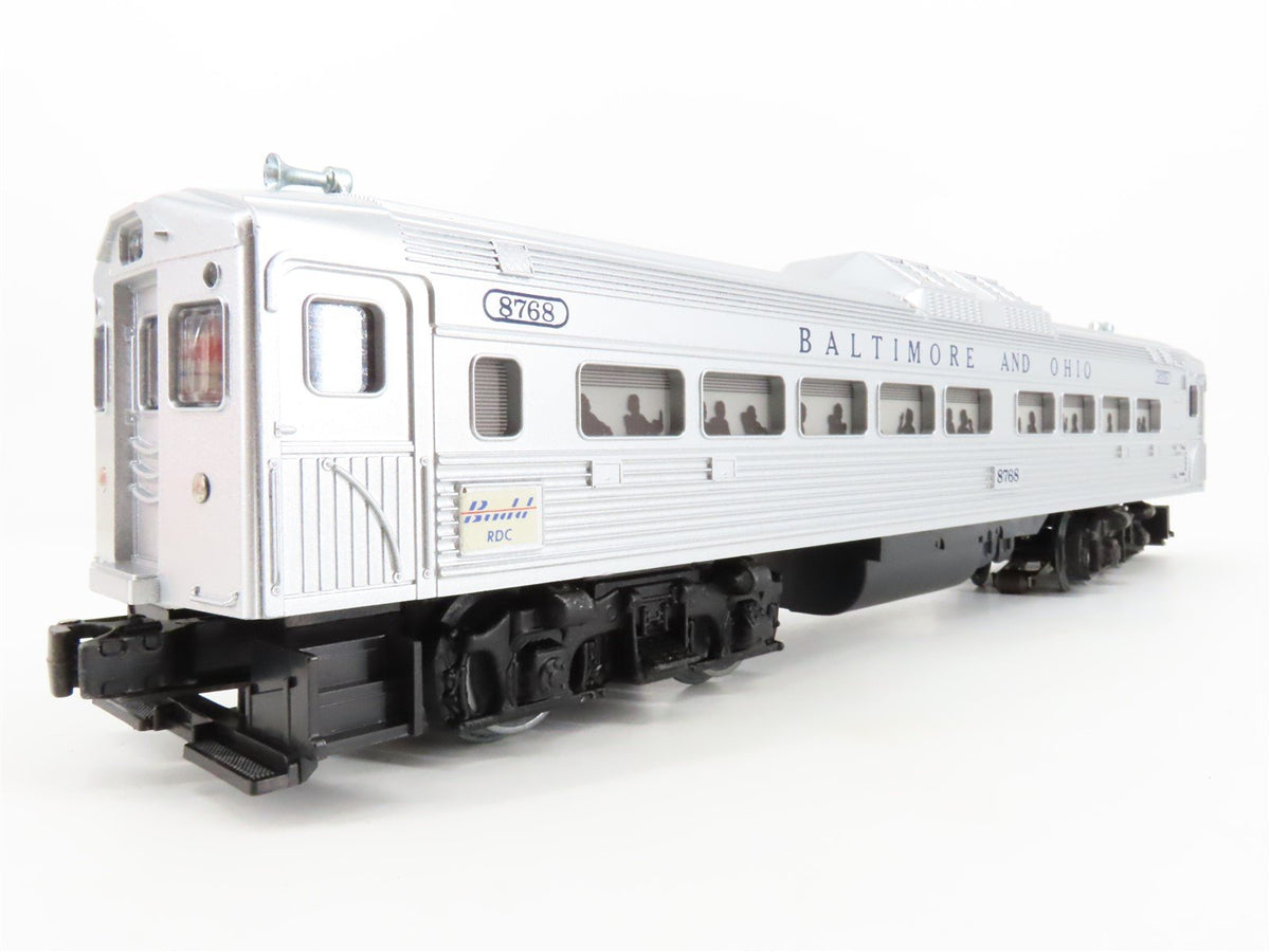 O Gauge 3-Rail Lionel 6-8768 B&amp;O Railway RDC Passenger Car #8768 Unpowered