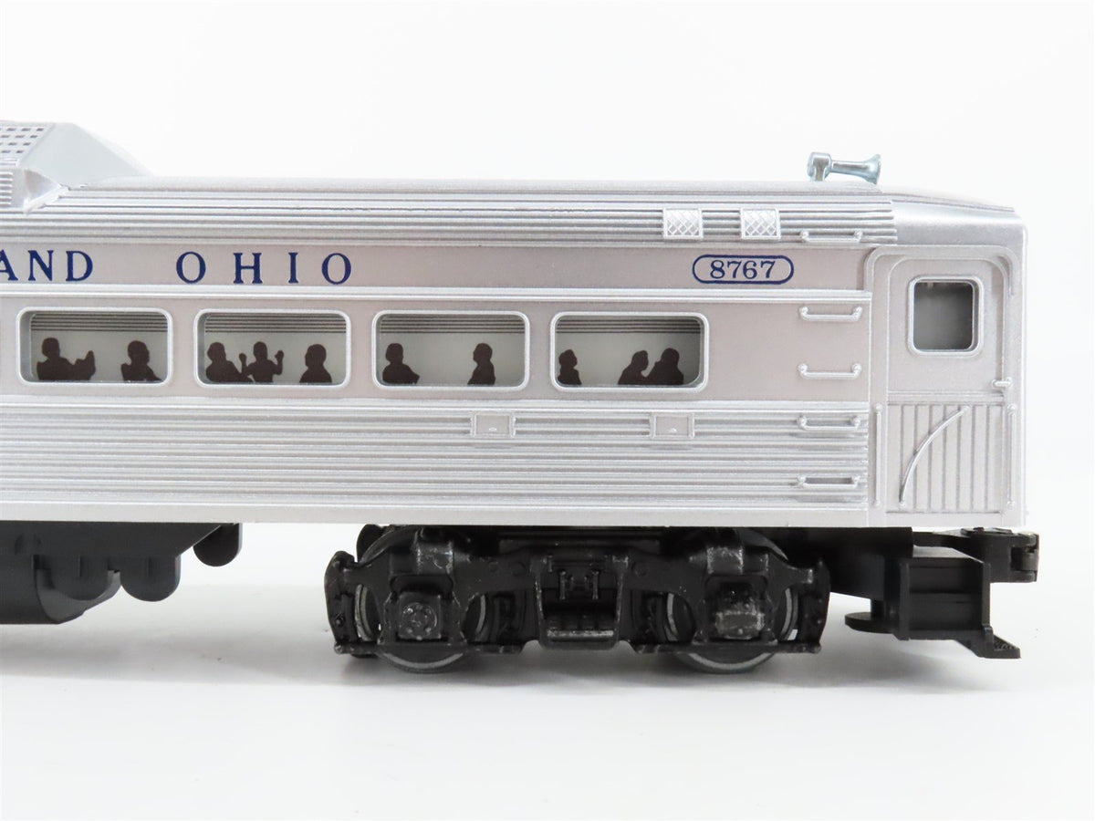 O Gauge 3-Rail Lionel 6-8767 B&amp;O Railway RDC Passenger Car #8767 Unpowered