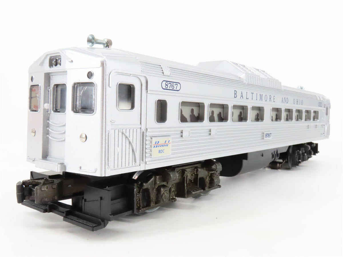 O Gauge 3-Rail Lionel 6-8767 B&amp;O Railway RDC Passenger Car #8767 Unpowered