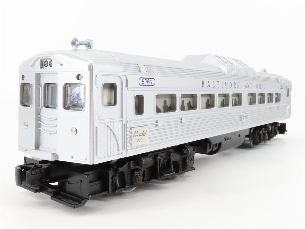 O Gauge 3-Rail Lionel 6-8767 B&amp;O Railway RDC Passenger Car #8767 Unpowered