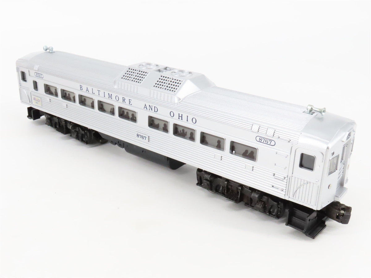 O Gauge 3-Rail Lionel 6-8767 B&amp;O Railway RDC Passenger Car #8767 Unpowered