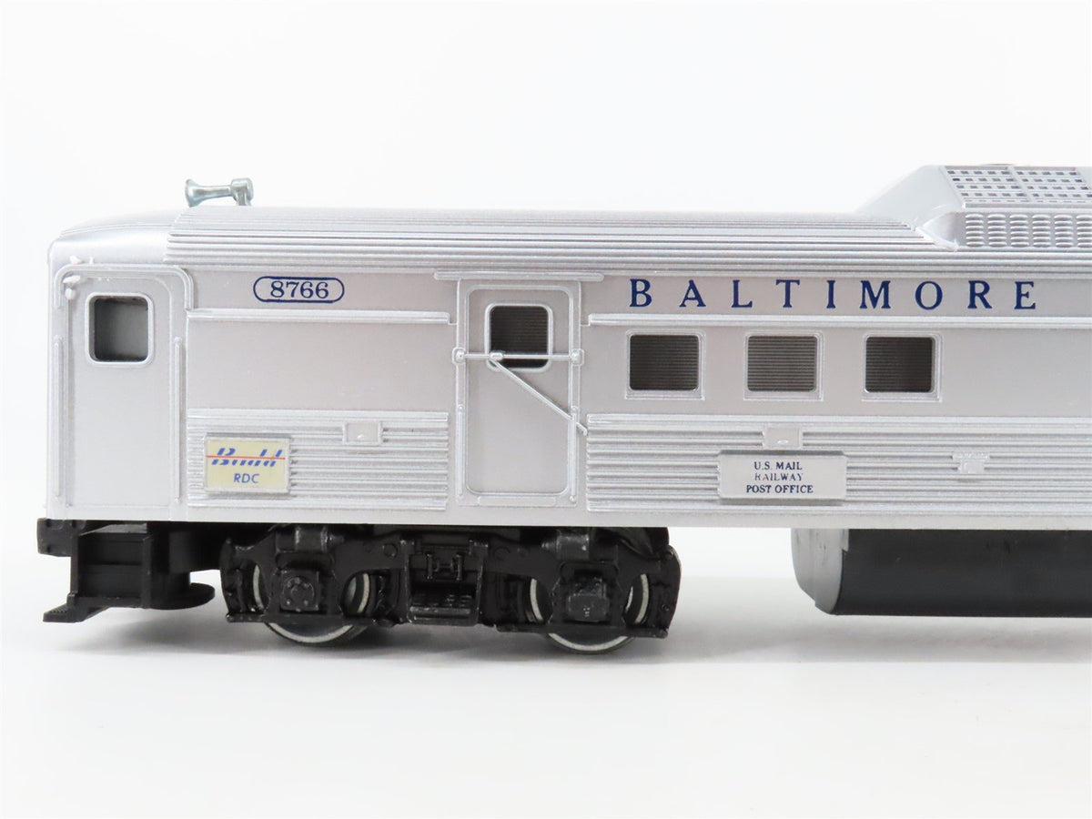 O Gauge 3-Rail Lionel 6-8766 B&amp;O Baltimore &amp; Ohio RDC Passenger Car #8766