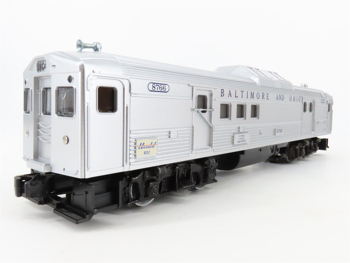 O Gauge 3-Rail Lionel 6-8766 B&amp;O Baltimore &amp; Ohio RDC Passenger Car #8766