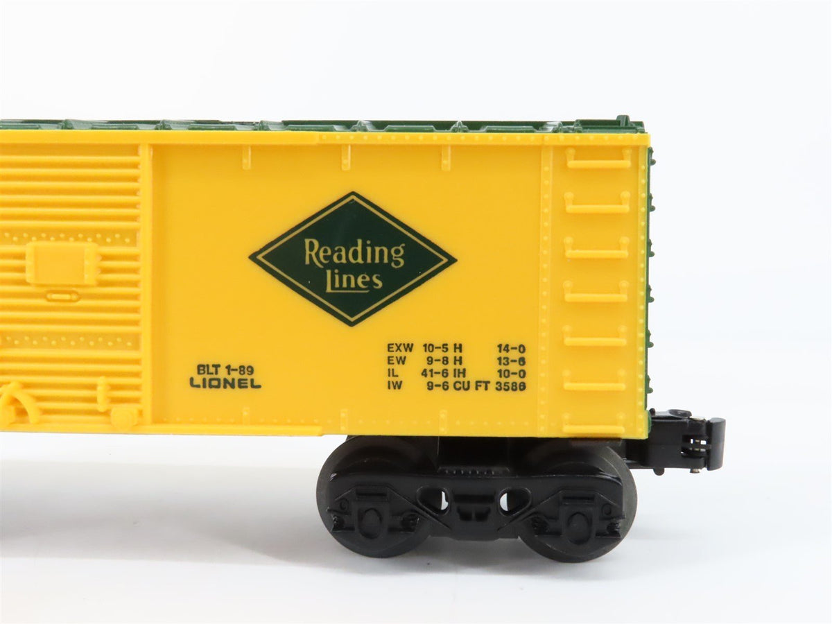 O Gauge 3-Rail Lionel 6-16614 RDG Reading Operating Cop &amp; Hobo Box Car #16614