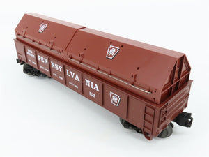 O Gauge 3-Rail Lionel #6-17406 PRR Pennsylvania Gondola w/ Coil Covers #385405