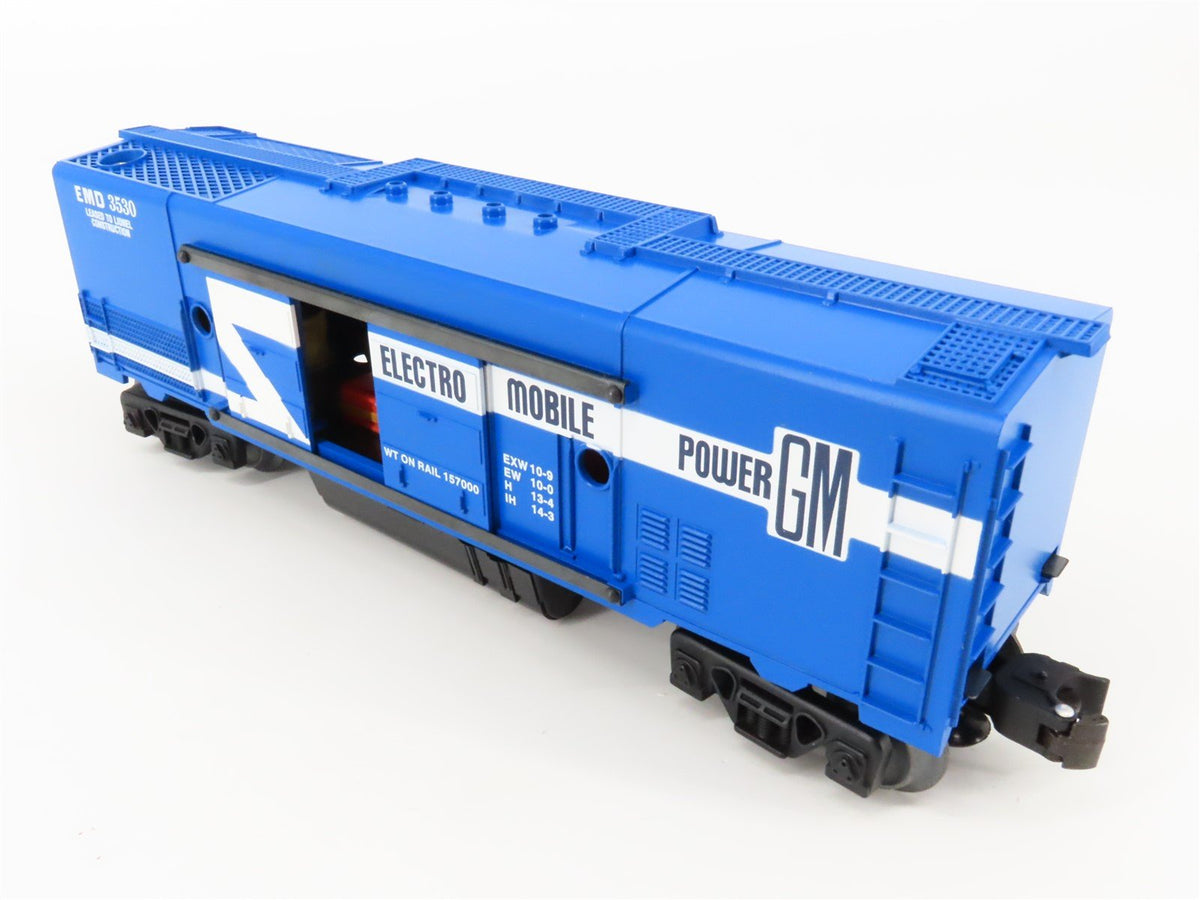 O Gauge 3-Rail Lionel 6-19831 GM Generator Car 3530 w/Searchlight &amp; Utility Pole