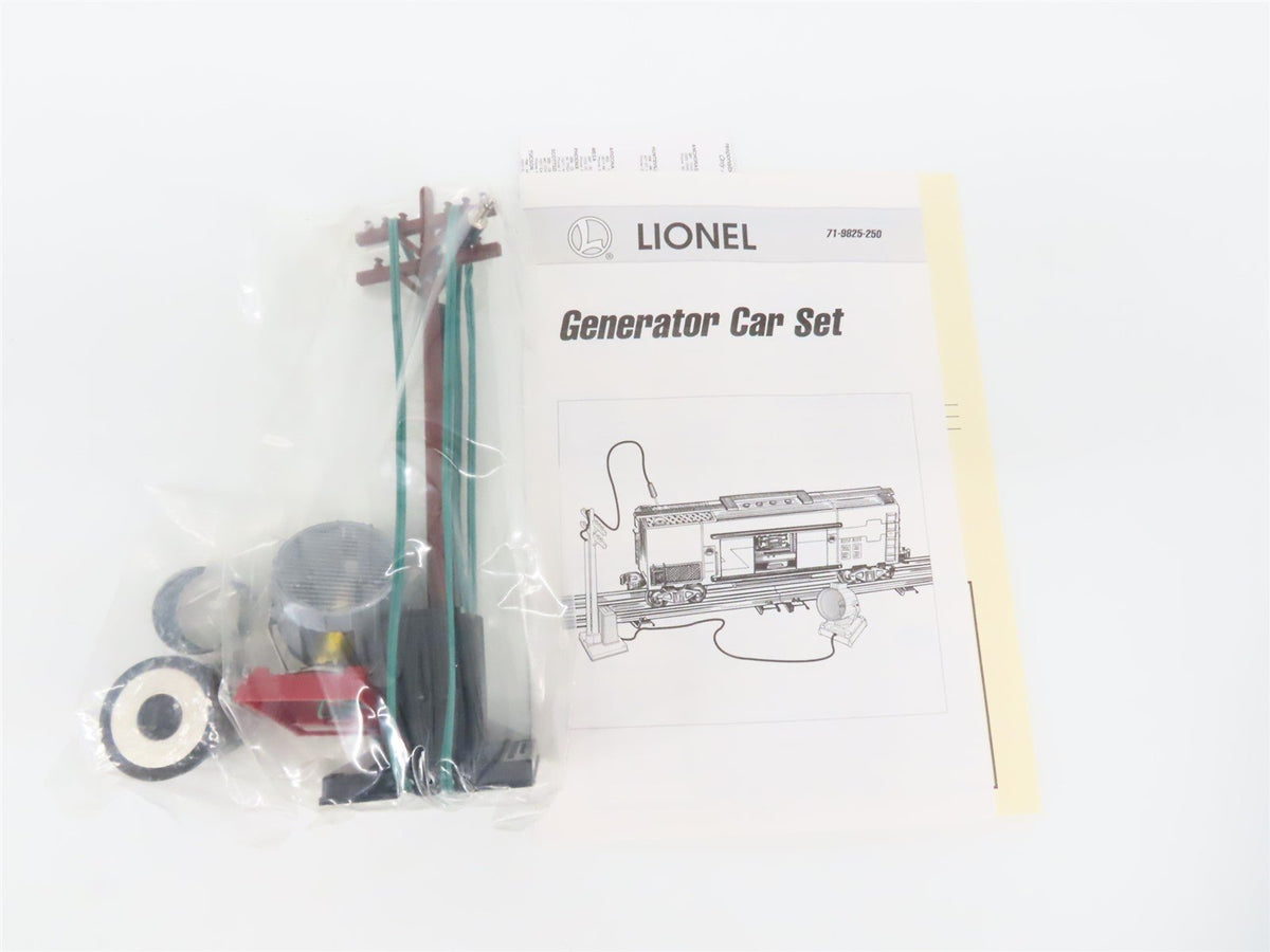 O Gauge 3-Rail Lionel 6-19831 GM Generator Car 3530 w/Searchlight &amp; Utility Pole