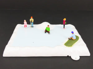 O 1/48 Scale Lionel 6-14219 Animated Ice Rink