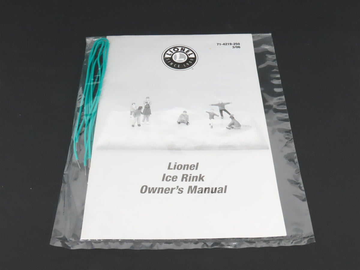 O 1/48 Scale Lionel 6-14219 Animated Ice Rink