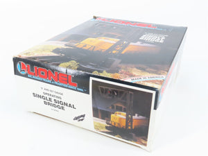 O 1/48 Scale Lionel 6-12763 Operating Single Signal Bridge