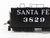 HO Scale Ajin ATSF Santa Fe 2-10-4 Steam Locomotive #3829 w/ DCC