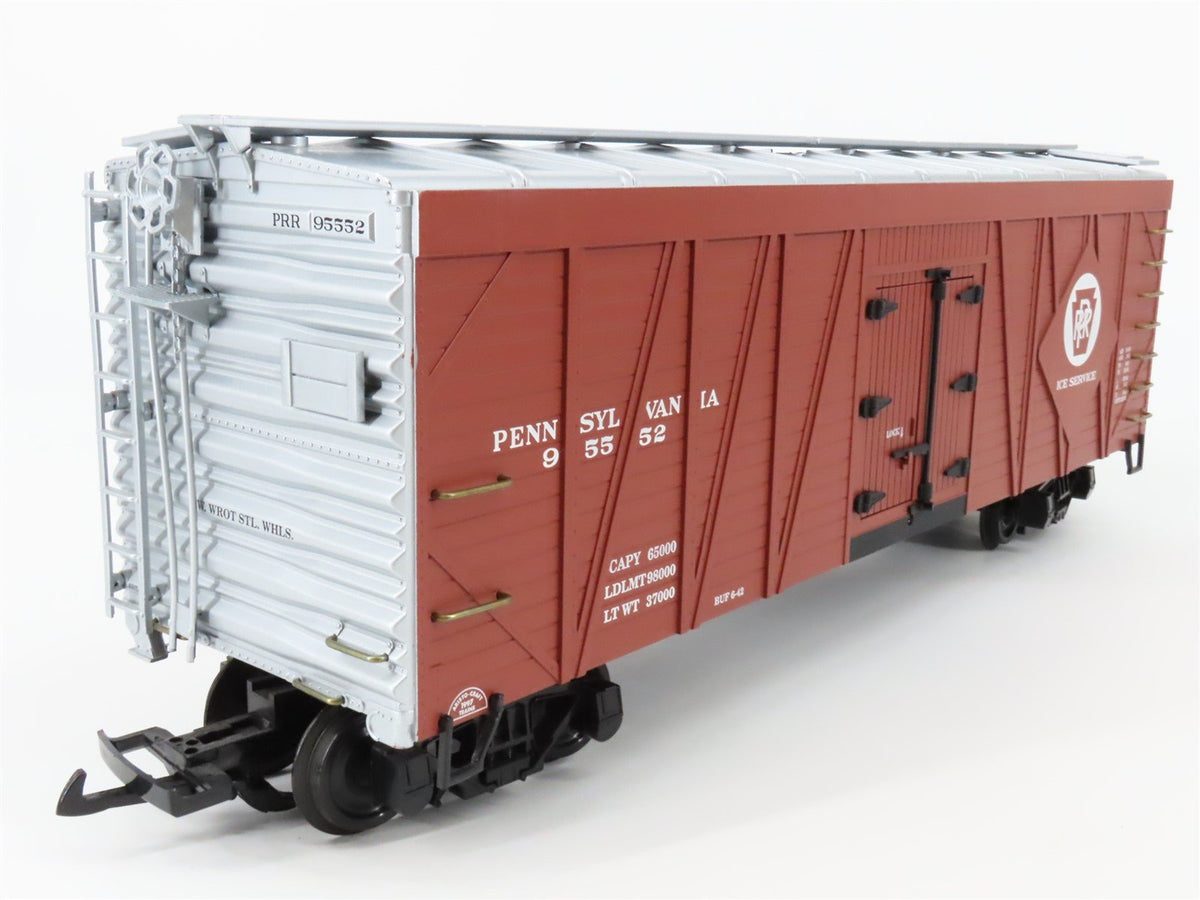 G Scale Aristocraft ART-46605 PRR Pennsylvania Steel Reefer #95552