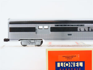 O Gauge 3-Rail Lionel 6-19110 Aluminum ATSF Santa Fe Combine Passenger Car #3500