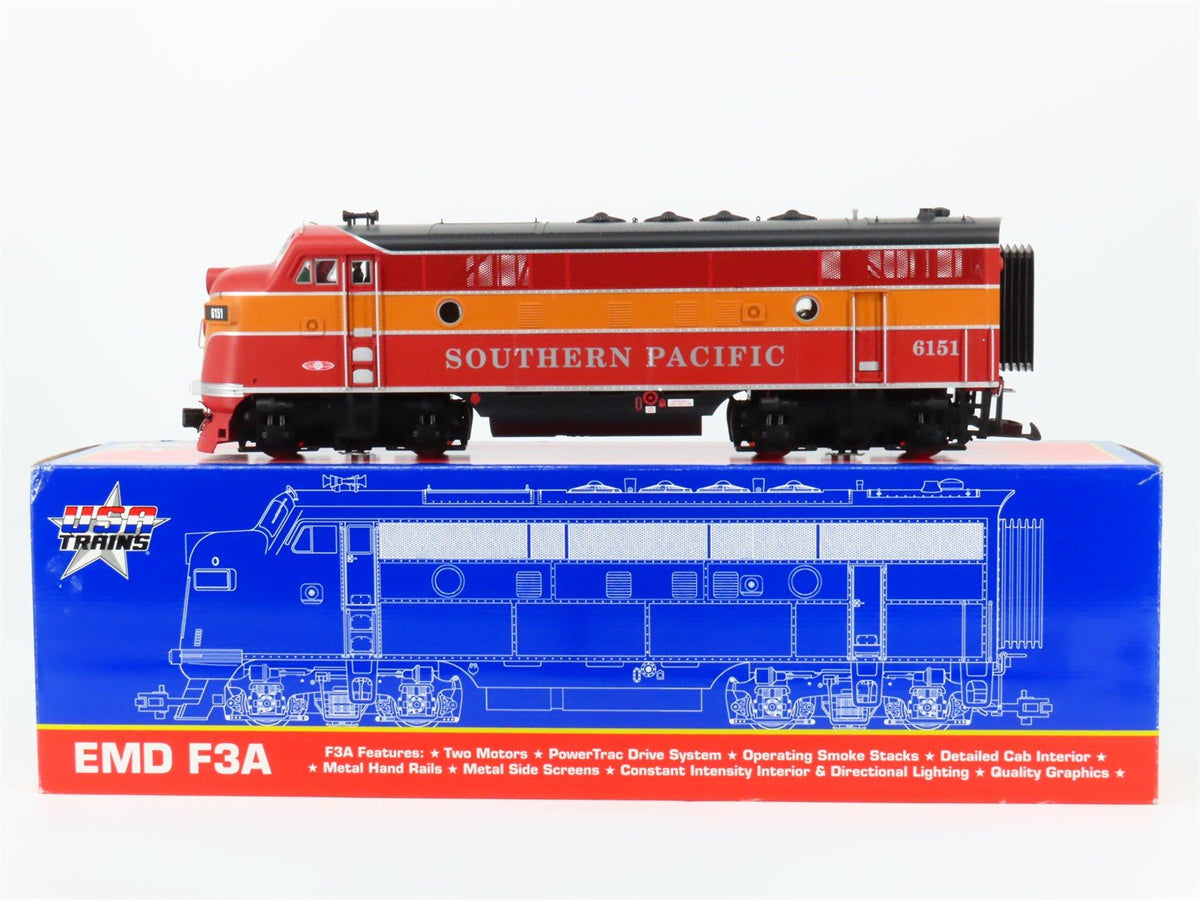 G Scale USA Trains R22370 SP Southern Pacific &quot;Daylight&quot; EMD F3A Diesel #6151