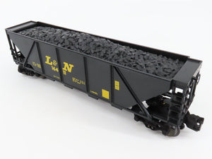 O Gauge 3-Rail Lionel #6-16411 L&N Louisville & Nashville 4-Bay Hopper w/ Load