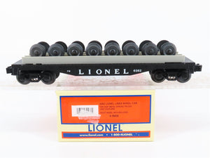 O Gauge 3-Rail Lionel #6-39436 Lionel Lines Wheel Car #6262 w/ Eight Wheel Sets