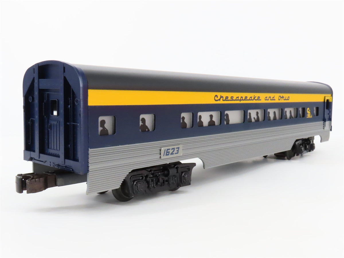 O Gauge 3-Rail Lionel #6-19146 C&amp;O Chesapeake &amp; Ohio Aluminum Coach Passenger