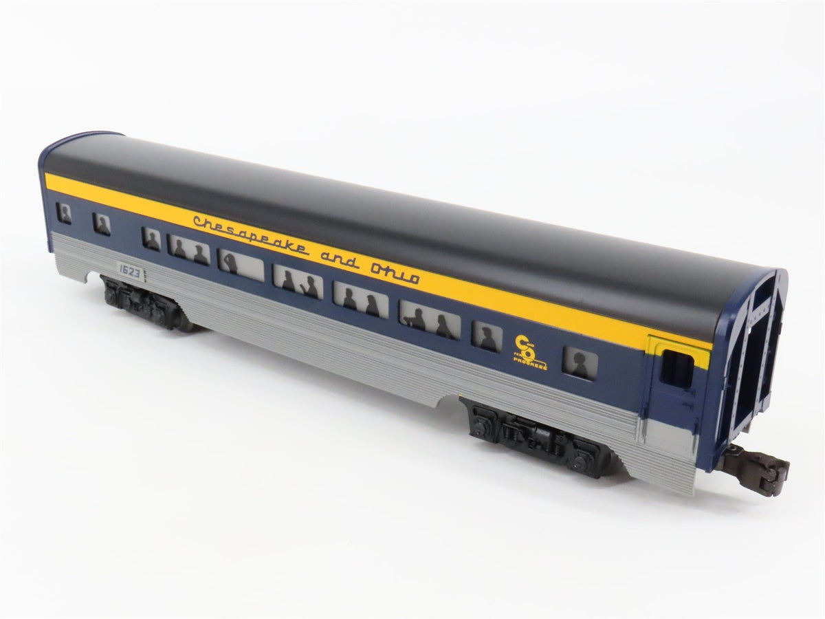 O Gauge 3-Rail Lionel #6-19146 C&amp;O Chesapeake &amp; Ohio Aluminum Coach Passenger