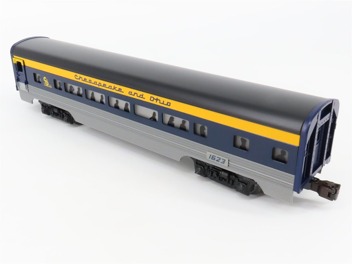 O Gauge 3-Rail Lionel #6-19146 C&amp;O Chesapeake &amp; Ohio Aluminum Coach Passenger