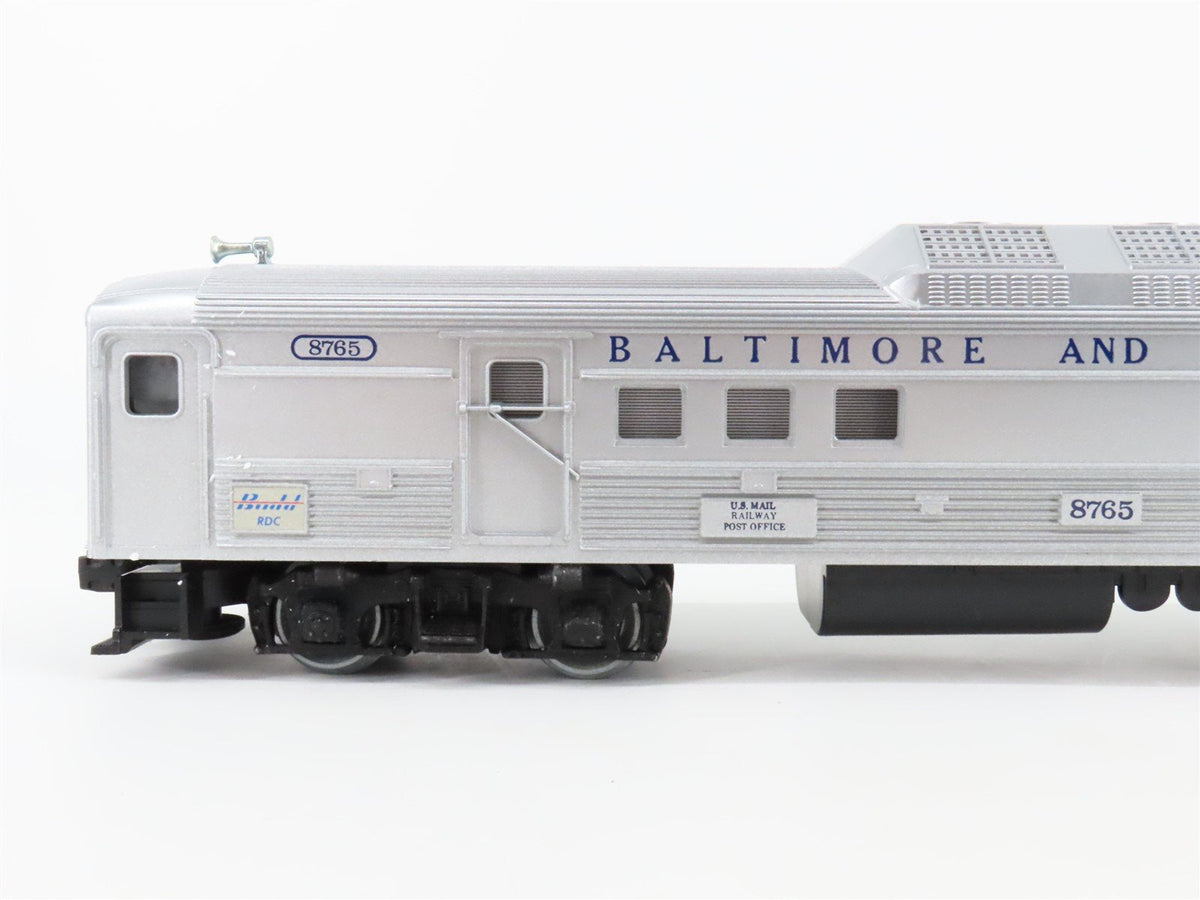 O/O27 Gauge 3-Rail Lionel #6-8765 B&amp;O Budd Baggage Passenger #8765 - Dummy