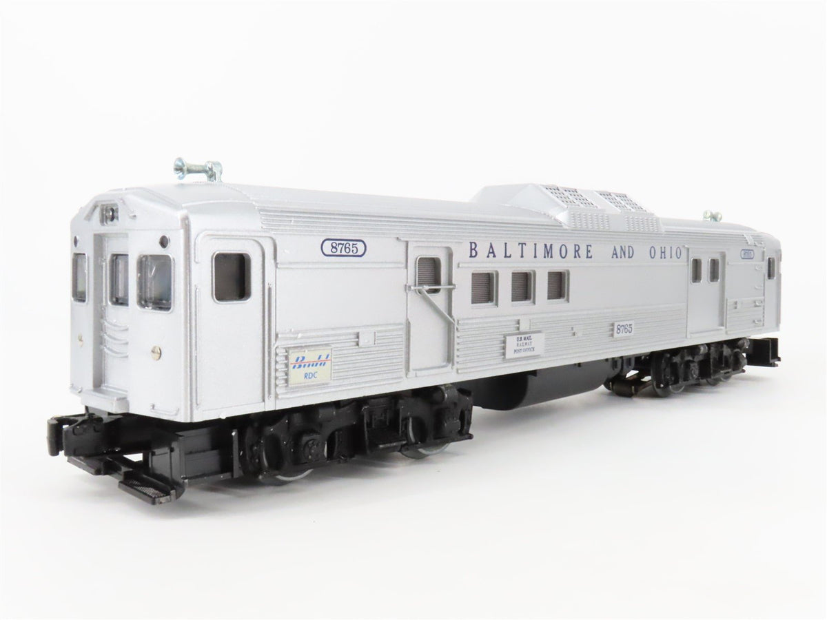 O/O27 Gauge 3-Rail Lionel #6-8765 B&amp;O Budd Baggage Passenger #8765 - Dummy