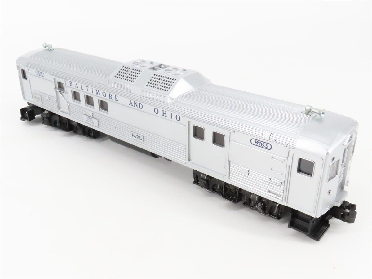 O/O27 Gauge 3-Rail Lionel #6-8765 B&amp;O Budd Baggage Passenger #8765 - Dummy