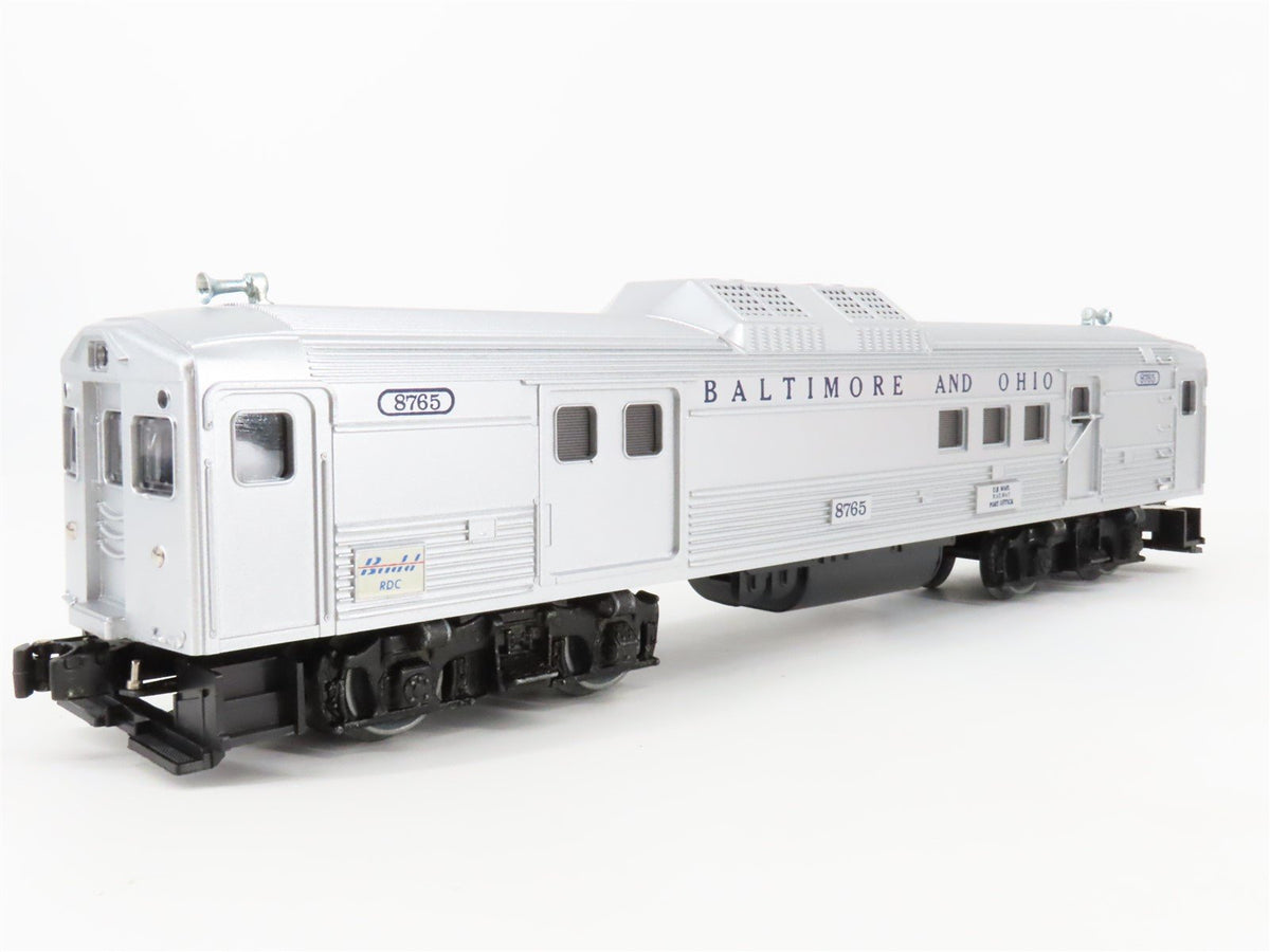 O/O27 Gauge 3-Rail Lionel #6-8765 B&amp;O Budd Baggage Passenger #8765 - Dummy