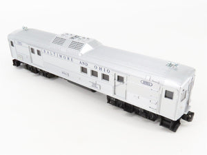 O/O27 Gauge 3-Rail Lionel #6-8765 B&O Budd Baggage Passenger #8765 - Dummy