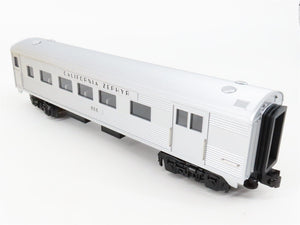 O27 Gauge 3-Rail MTH Rail King #30-6054 California Zephyr 2-Car Passenger Set