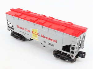 O/O27 Gauge 3-Rail K-Line #K90002 KCC K-Line Collectors Club 2-Bay Hopper #90002