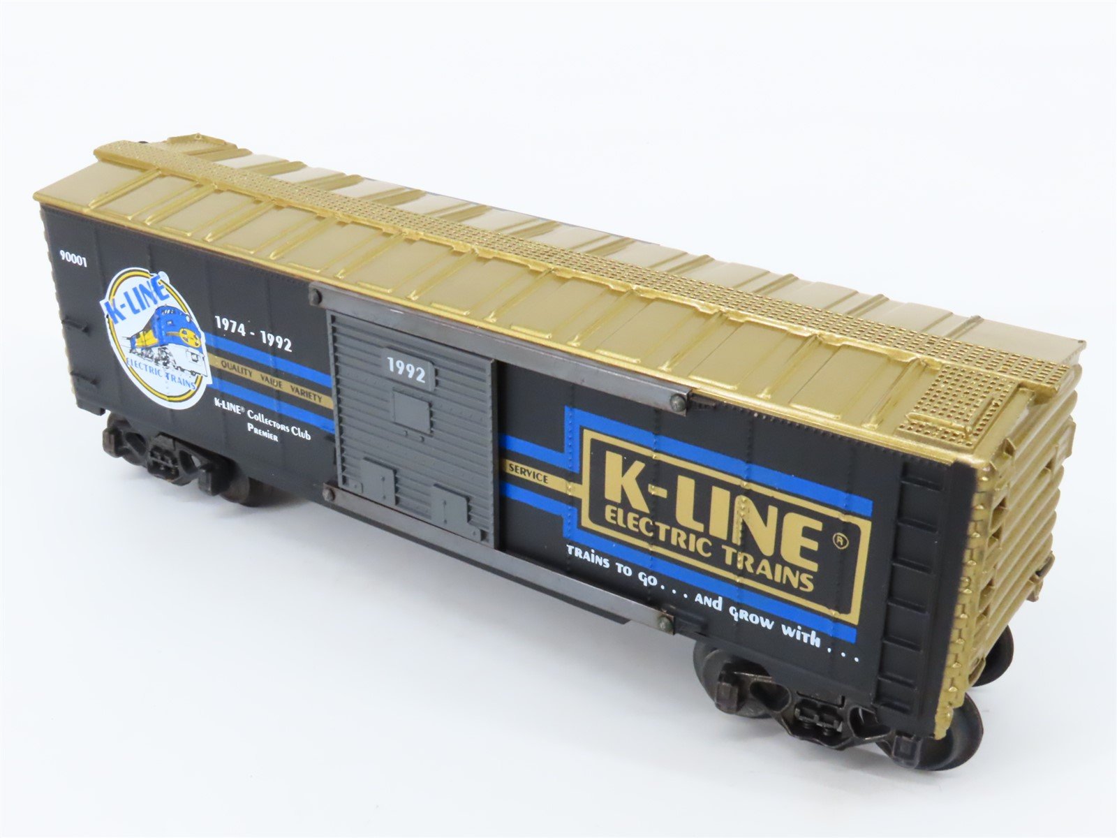 O/O27 Gauge 3-Rail K-Line K90001 KCC Premier Edition Classic Box Car #90001