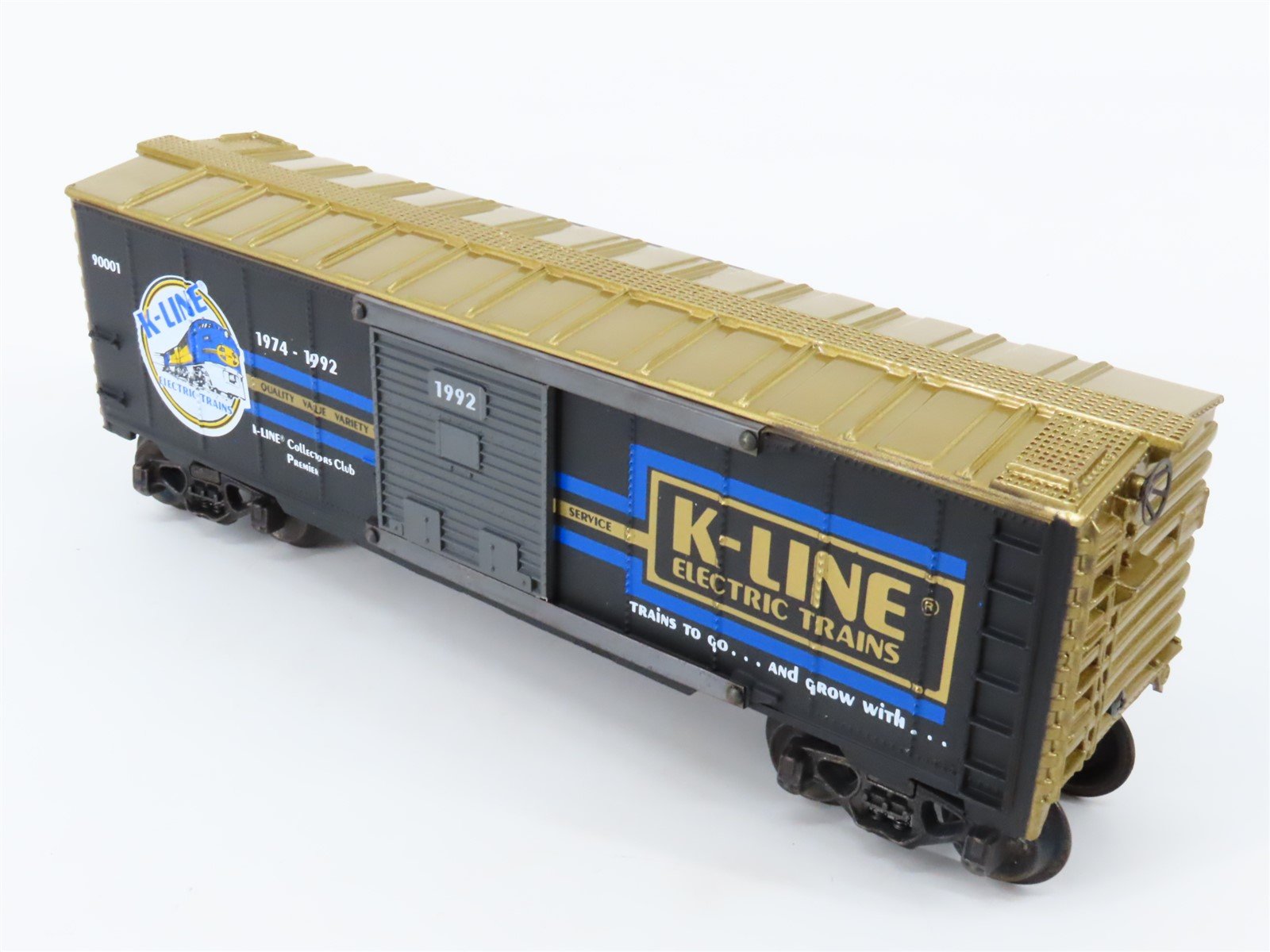 O/O27 Gauge 3-Rail K-Line K90001 KCC Premier Edition Classic Box Car #90001