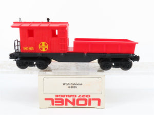 O27 Gauge 3-Rail Lionel #6-9085 ATSF Atchison Topeka Santa Fe Work Caboose #9085