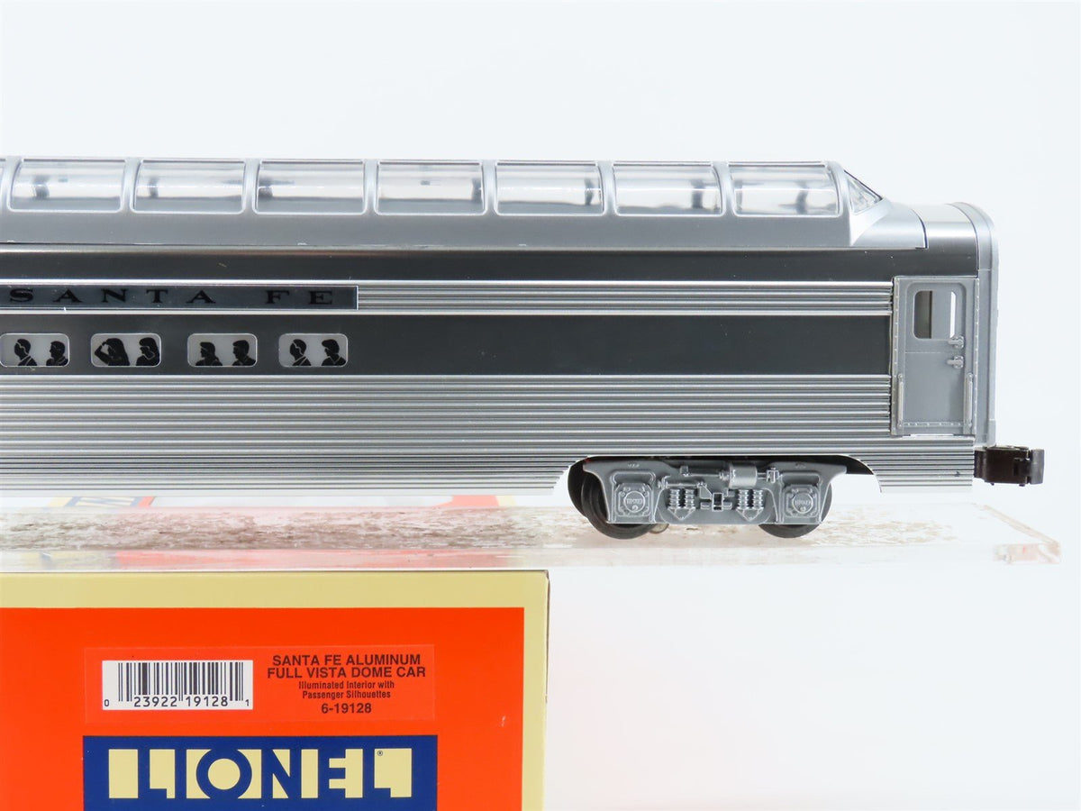 O Gauge 3-Rail Lionel 6-19128 ATSF Santa Fe Aluminum Vista Dome Passenger #507