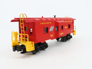 O Gauge 3-Rail Lionel 6-16533 CNW Chicago North Western Bay Window Caboose 16533