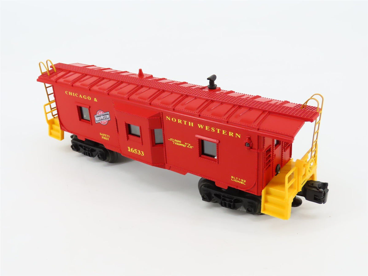 O Gauge 3-Rail Lionel 6-16533 CNW Chicago North Western Bay Window Caboose 16533