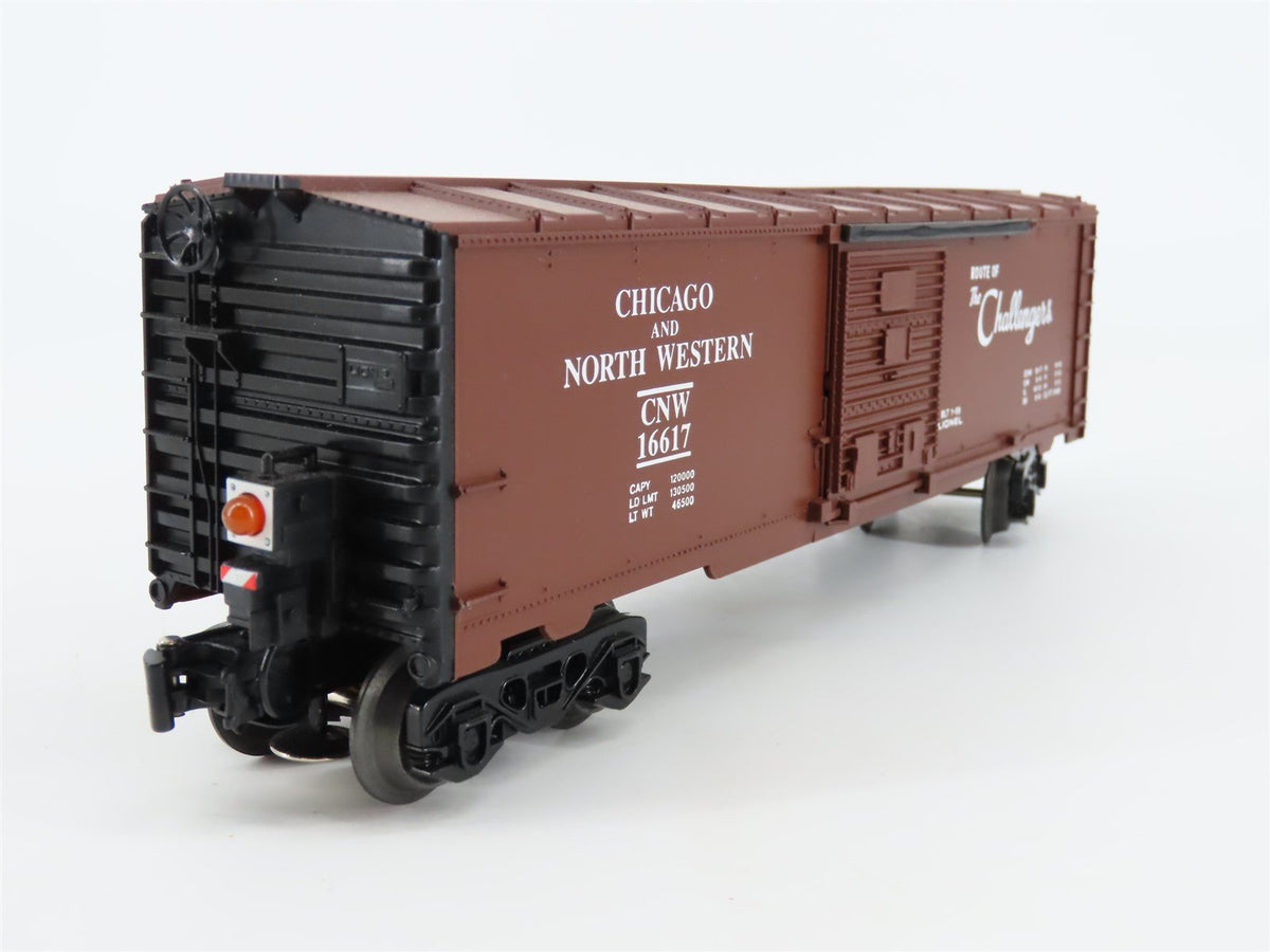 O Gauge 3-Rail Lionel 6-16617 CNW Chicago North Western Box Car #16617 w/ ETD