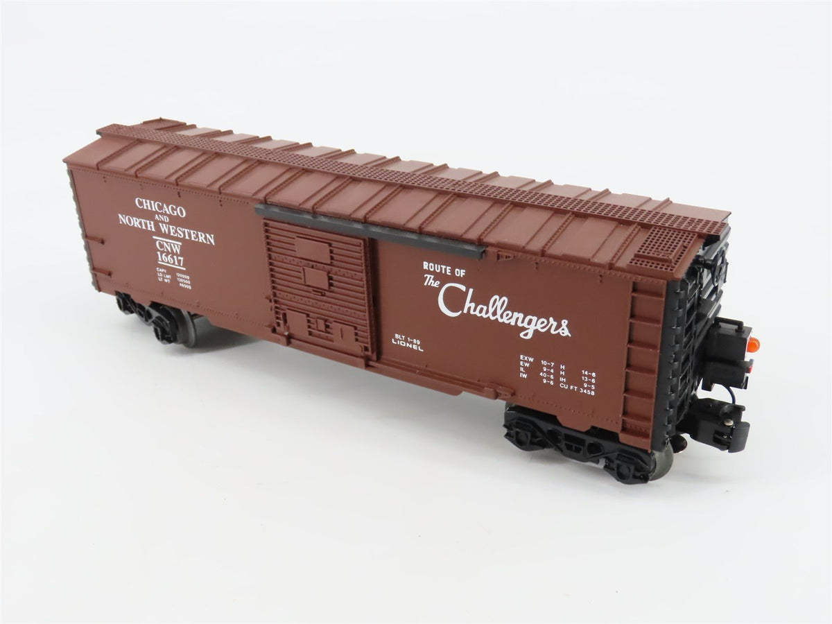 O Gauge 3-Rail Lionel 6-16617 CNW Chicago North Western Box Car #16617 w/ ETD