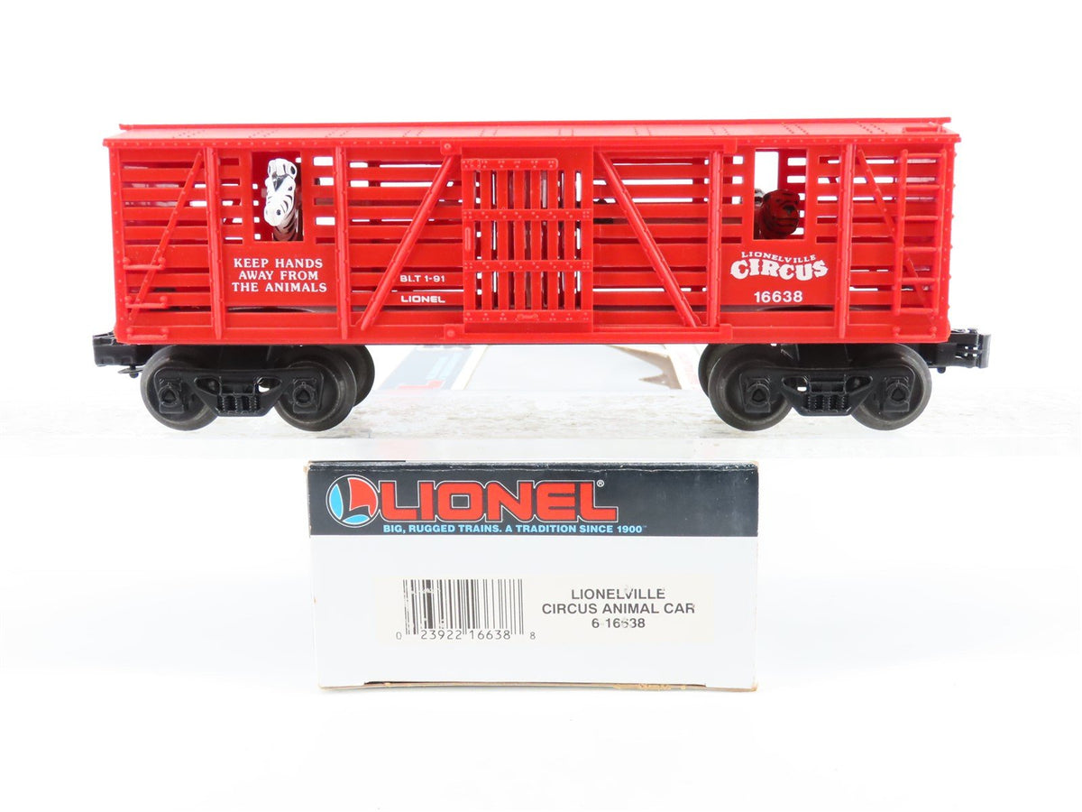 O Gauge 3-Rail Lionel 6-16638 Lionelville Circus Animal Car #16638