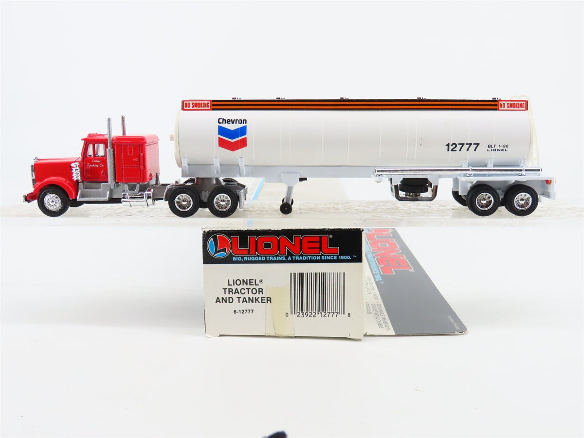 O 1/48 Scale Lionel 6-12777 Tractor &amp; Chevron Tanker