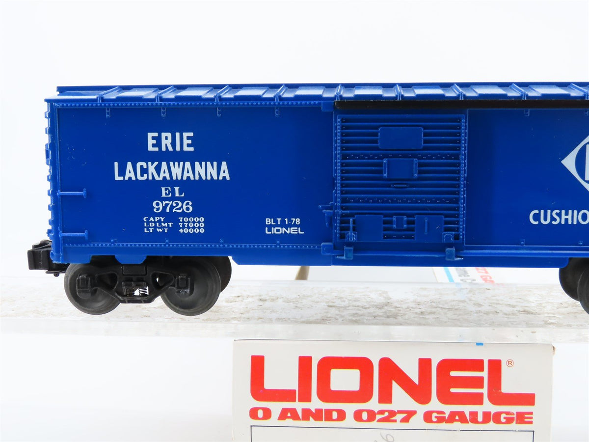 O Gauge 3-Rail Lionel EL Erie Lackawanna Single Door Box Car #9726